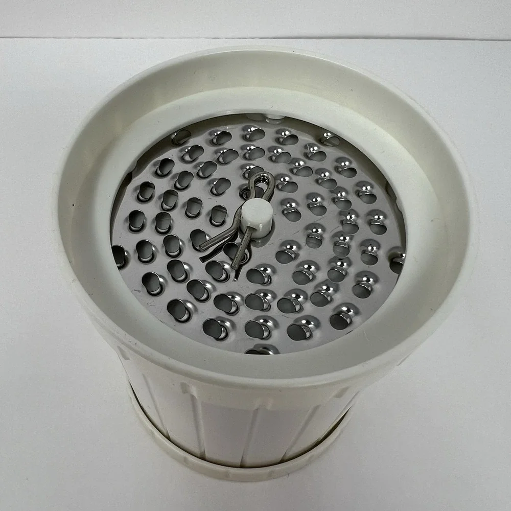 Hand Held Twist Cheese‎ Grater With Dual Compartments